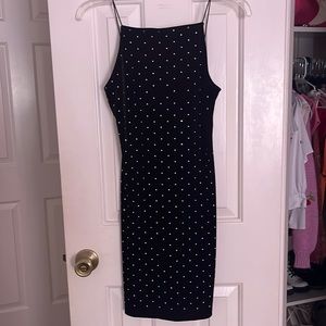 Black gem dress